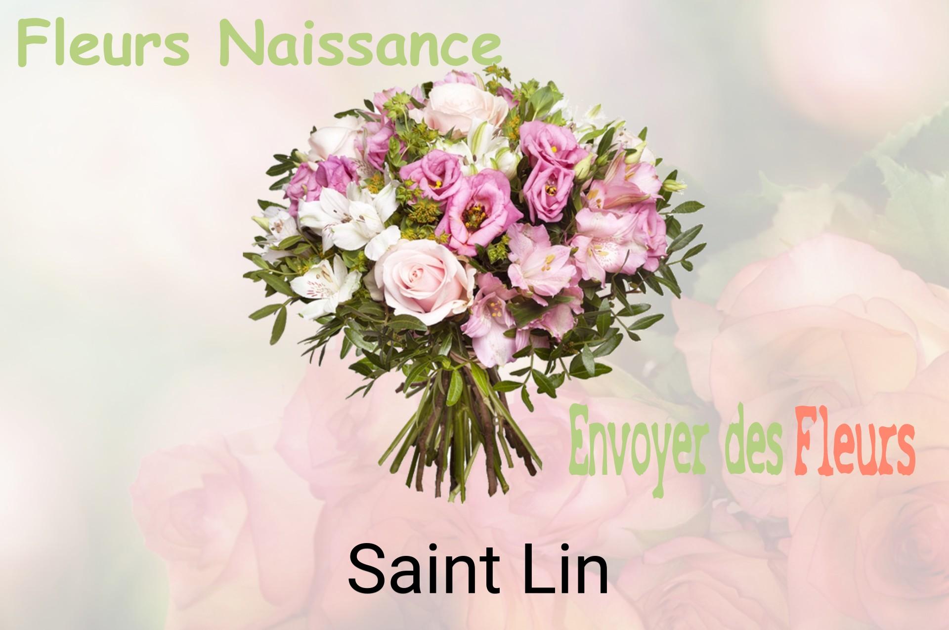 Bouquet de fleurs de naissance livré à Saint-Lin